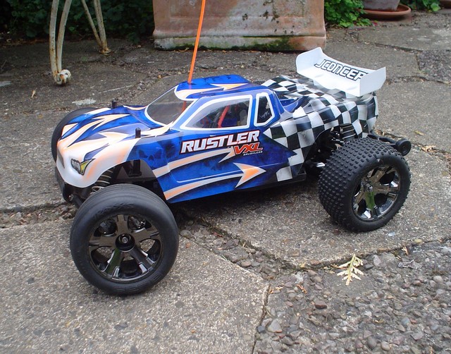 traxxas rustler motor upgrade